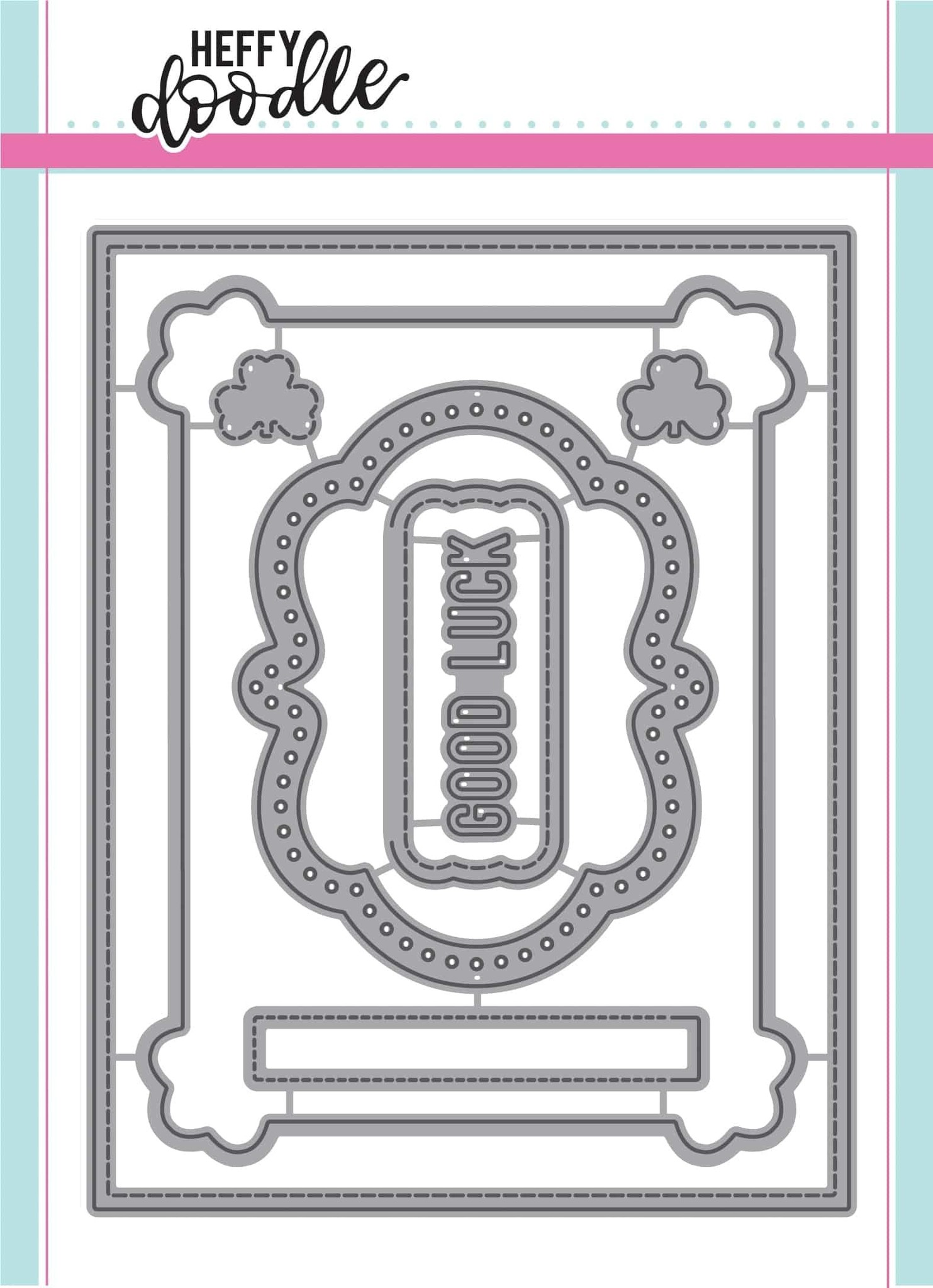heffy-doodle-clover-frames-dies-hfd0023