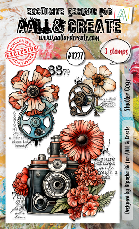 AALL & Create - Stamp Set A6 Shutter Cogs