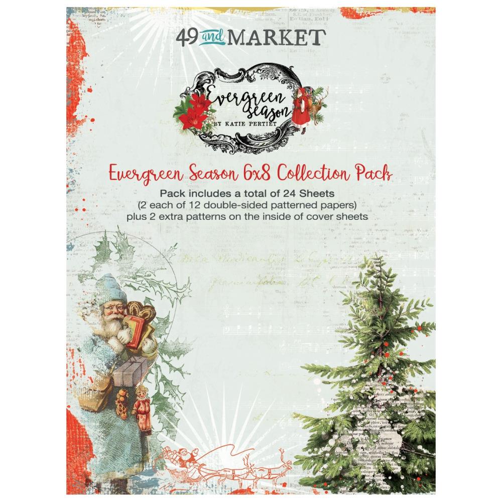 49 & Market Collection Pack 6"X8" - Evergreen Season 