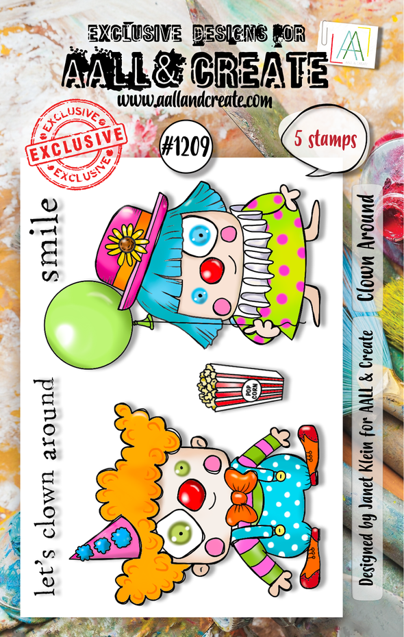 AALL & Create - Stamp Set A7 Clown Around