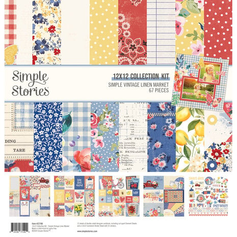 Simple Stories - Simple Vintage Linen Market Collection Kit