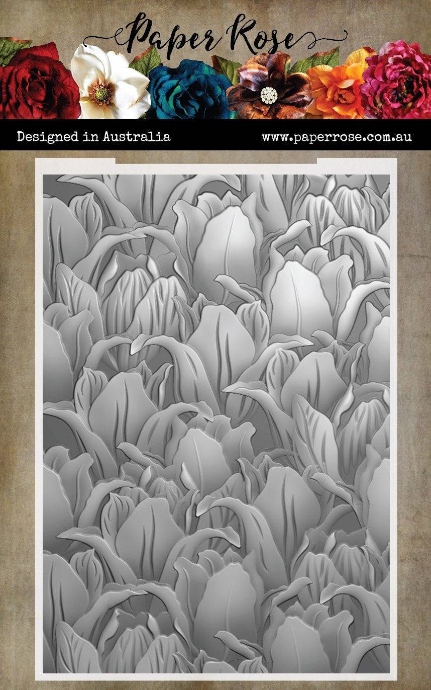 Paper Rose - Tulips 3D Embossing Folder