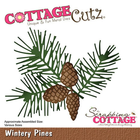 CottageCutz Die - Wintery Pine