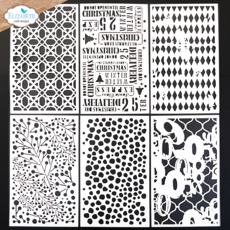 Elizabeth Craft Designs - Planner 3 Stencils