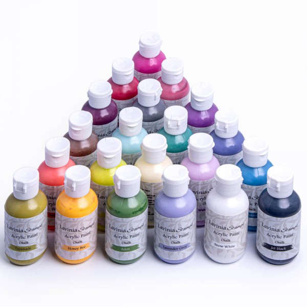 Lavinia - Chalk Acrylic Paints 21 Colour Bundle