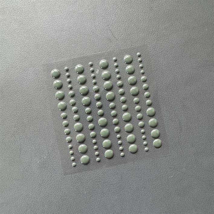 Simple and Basic - Enamel Dots "Moss Green" (96 pcs)"