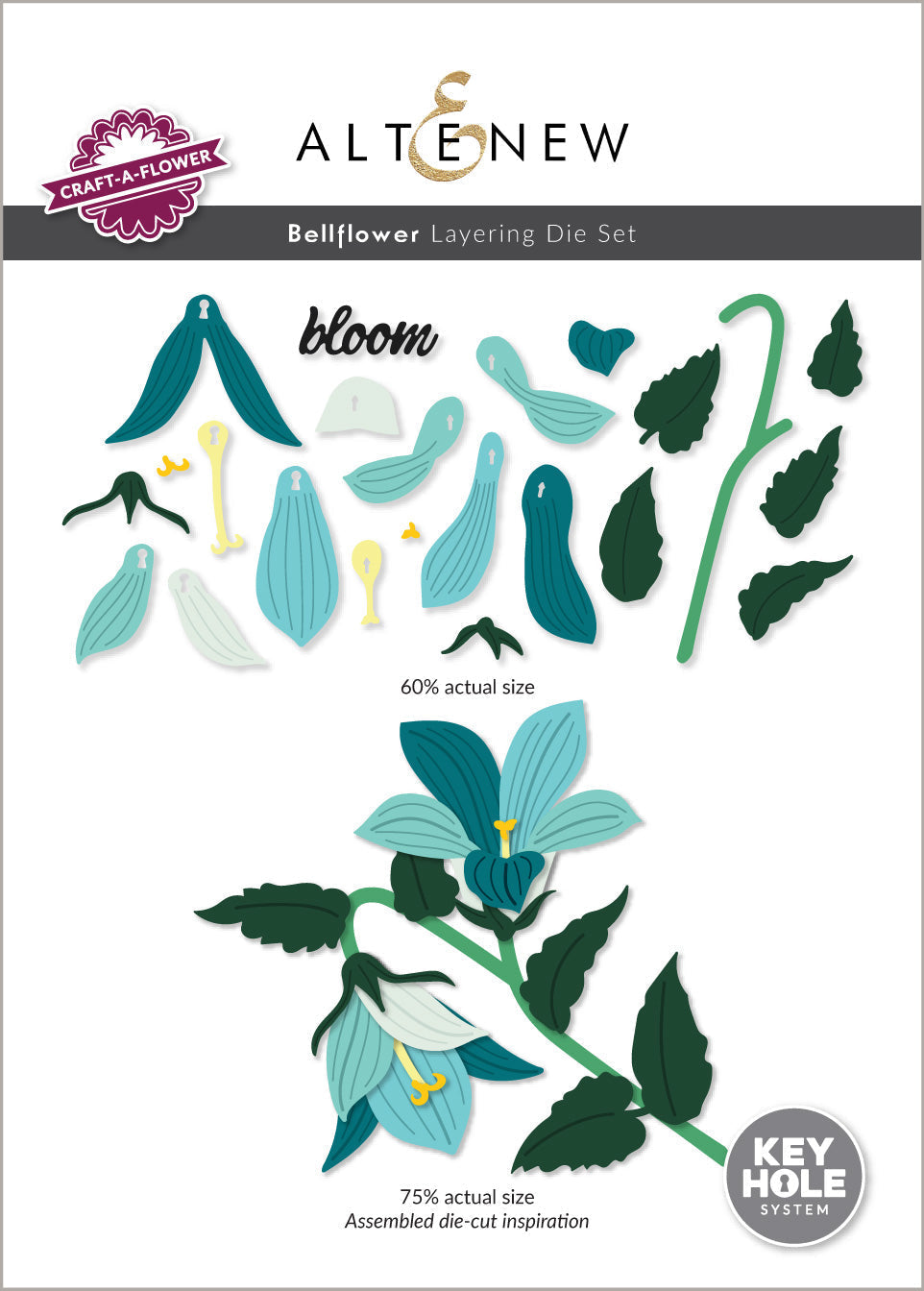 Altenew - Craft-A-Flower: Bellflower Layering Die Set