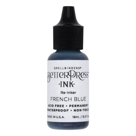 Spellbinders -BetterPress Ink Reinker French Blue