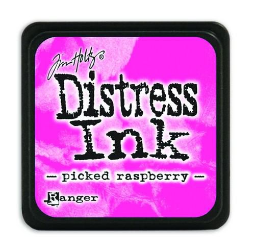 Ranger Distress Mini Ink pad - picked raspberry