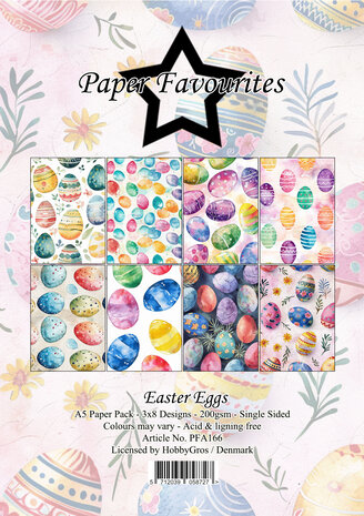 Paper Favourites - Easter Eggs A5 Paper Pad