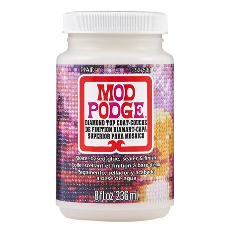 Mod Podge • Diamond Top Coat Glue/Sealer/Finish 8 fl oz