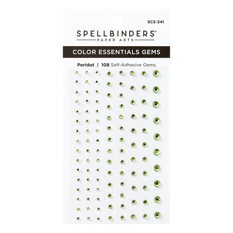 Spellbinders - Peridot Color Essentials Gems 