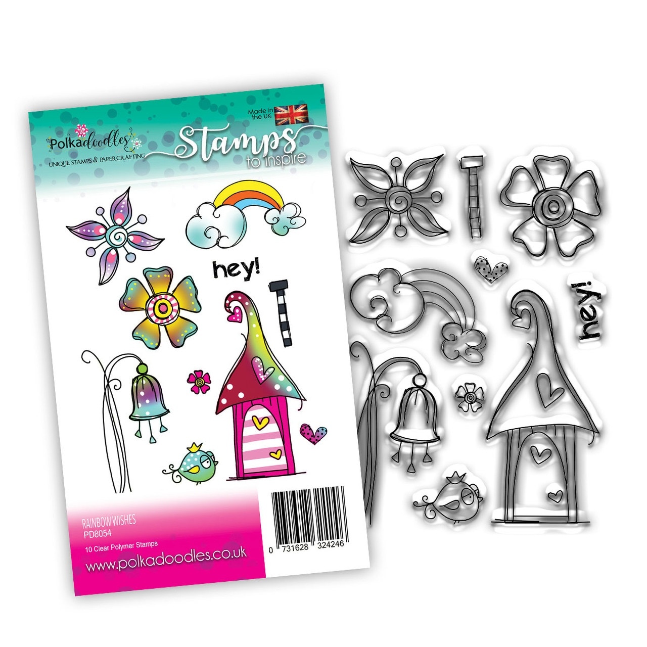 polkadoodles-rainbow-wishes-clear-stamps-pd8054