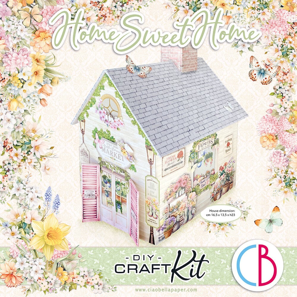 Ciao Bella - Flower Shop DIY Craft Kit Home Sweet Home