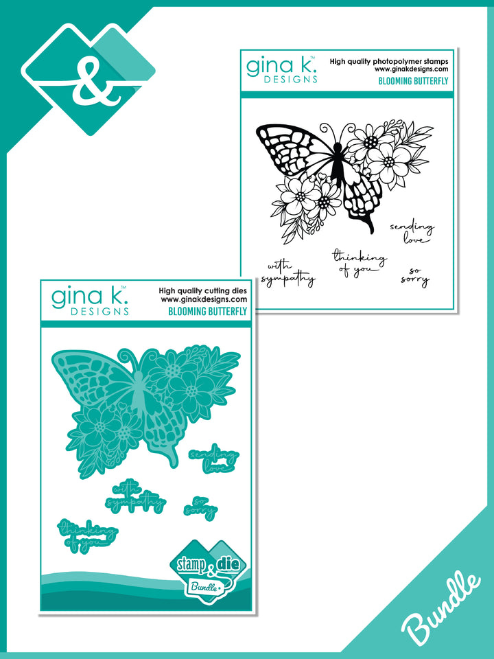 Gina K Designs -  BUNDLE- Blooming Butterfly 