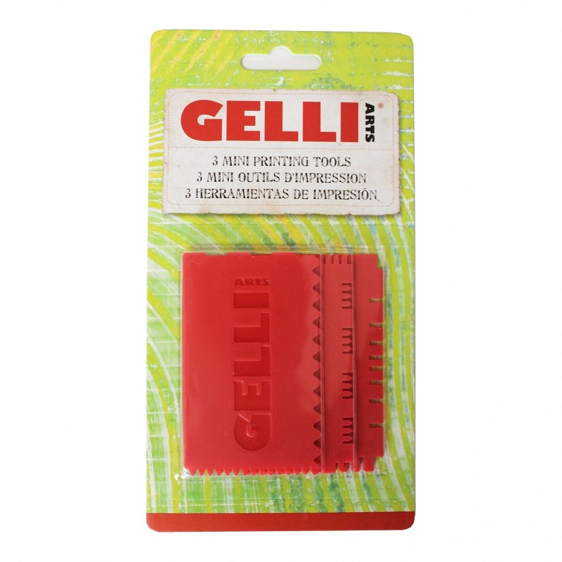  Gelli Arts Mini Printing Tool Set 