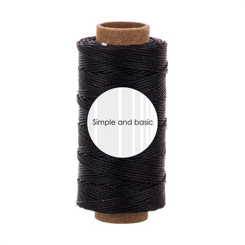 Simple and basic Polyester Thread "Black" 