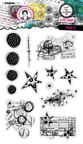 Studio Light Clear Stamp Signature Collection nr.504