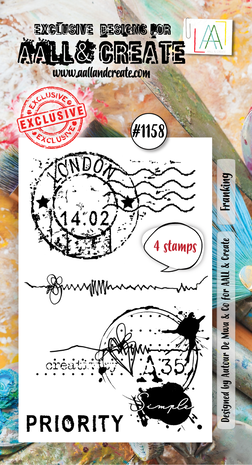 AALL & Create - Stamp Set A8 Franking