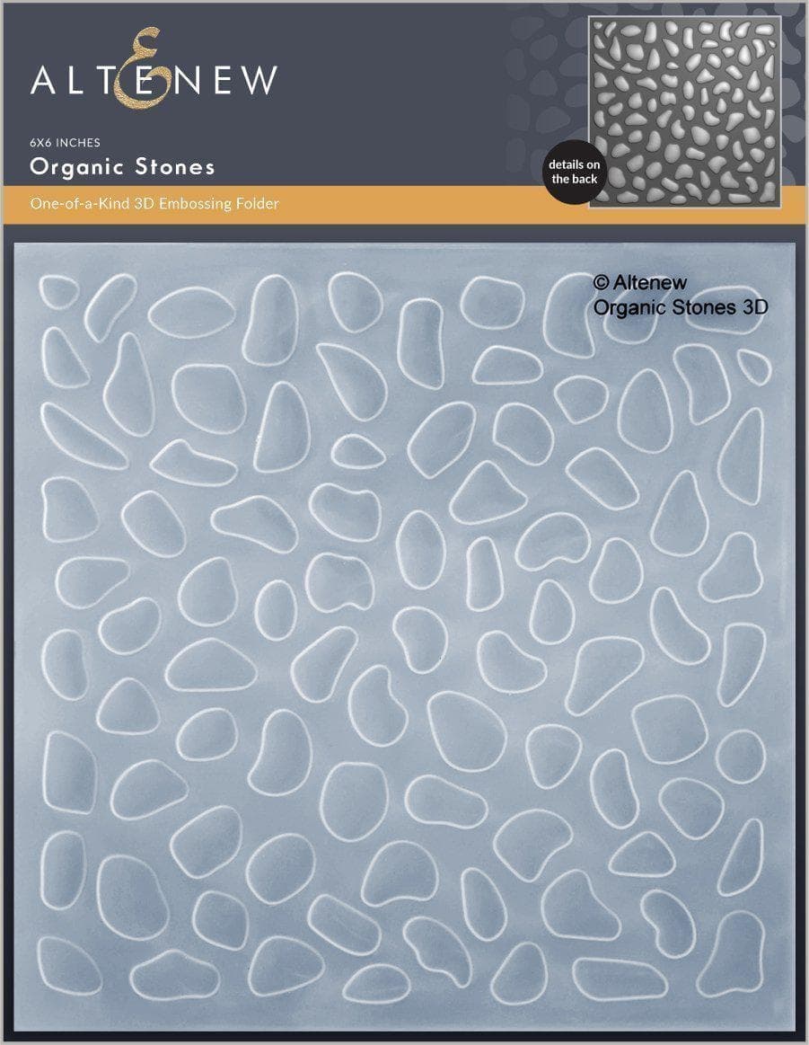 Altenew - Organic Stones 3D Embossing Folder