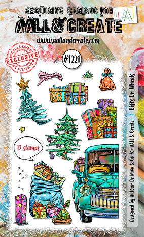 AALL & Create - Stamp Set A6 Gifts On Wheels