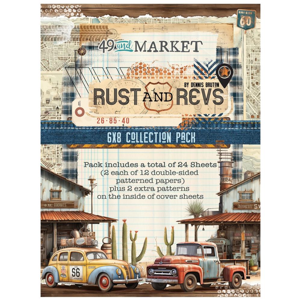 49 And Market Collection Pack 6"X8" -  Rust And Revs 