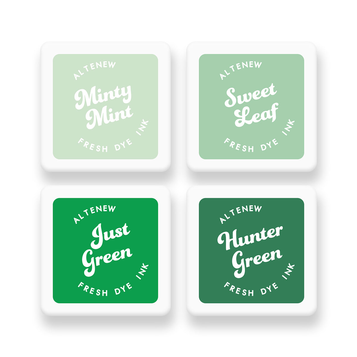 Altenew - Green Meadows Fresh Dye Ink Mini Cube Set 