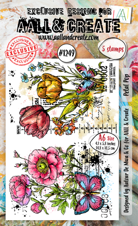 AALL & Create - Stamp Set A6 Petal Pop