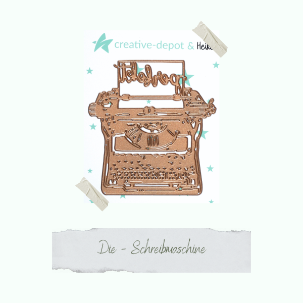 Creative Depot -  Die - Schreibmaschine 