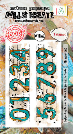 AALL & Create - Stamp Set A8 Numero Uno