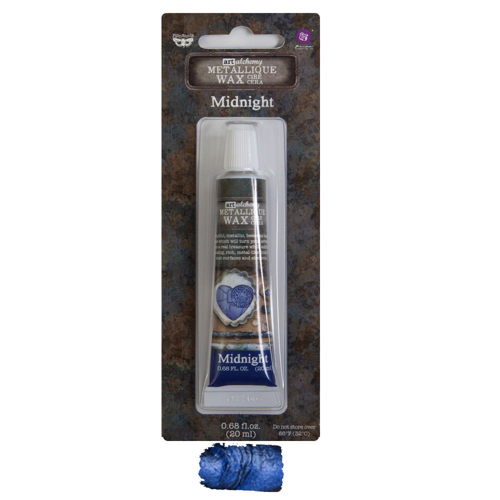 Finnabair Art Alchemy Metallique Wax – Midnight