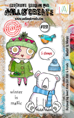 AALL & Create - Stamp Set A7 Winter Is Magic 