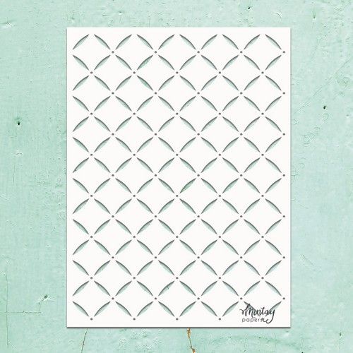 Mintay Kreativa - 6 x 8 Stencil - Pattern