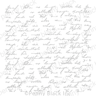 Penny Black - NOTED (EMBOSSING FOLDER) 6"x6"