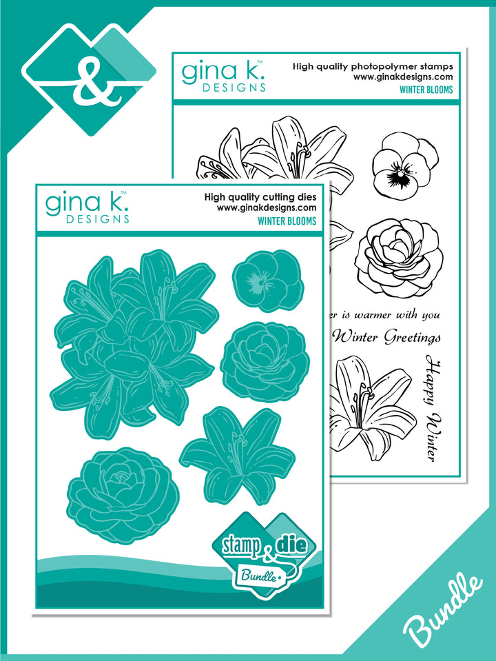 Gina K Designs - BUNDLE- Winter Blooms