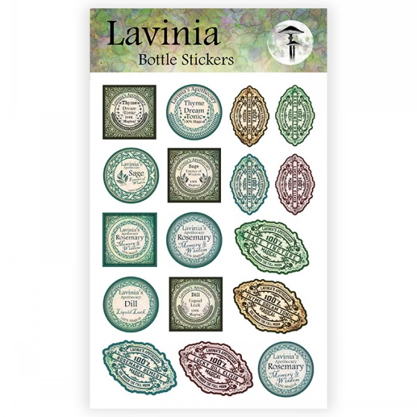 DEMNÄCHST - Lavinia - Bottle/Vintage Stickers