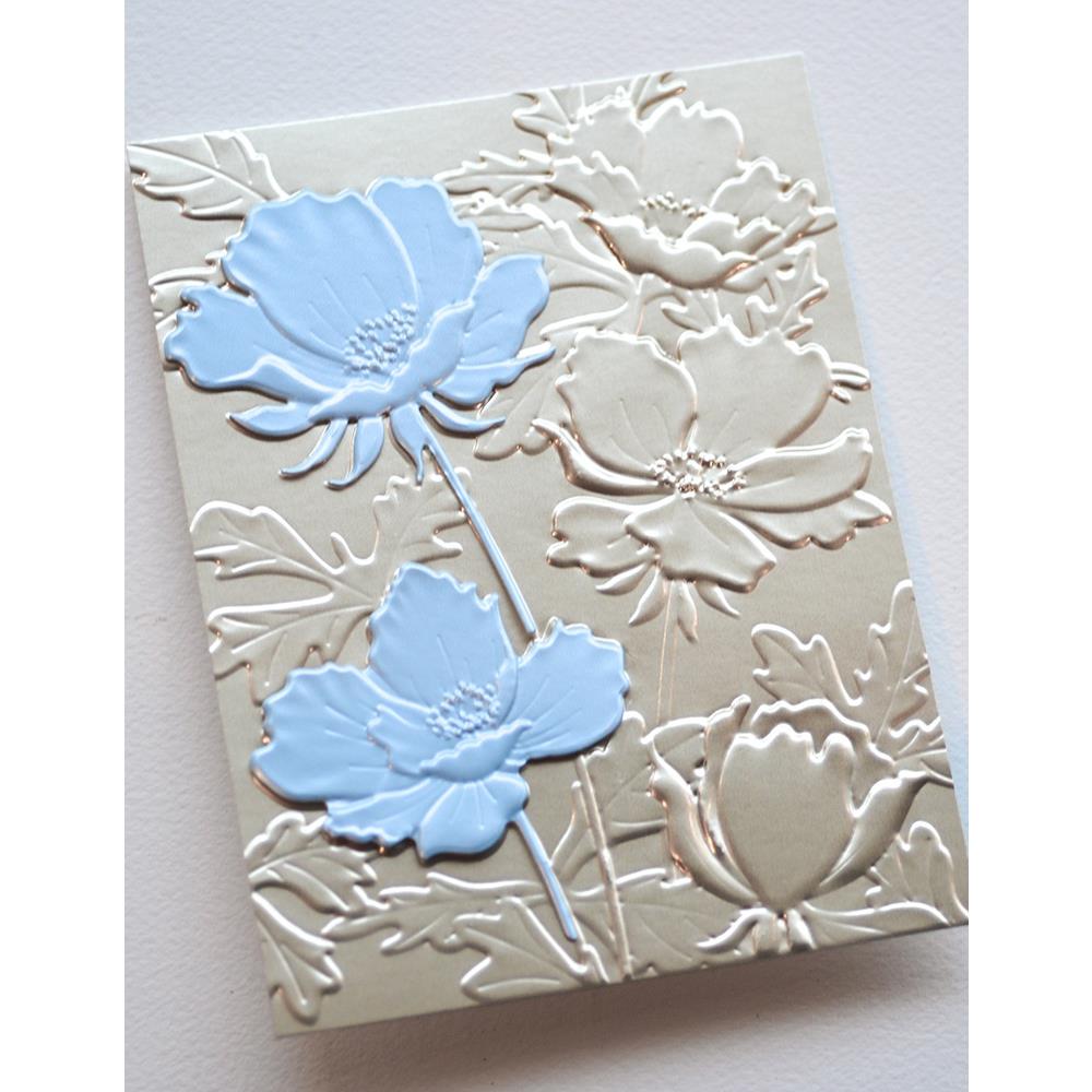 Memory Box 3D Embossing Folder & Dies -  Anemone Bunches 