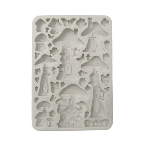 Stamperia - Hidden Grove A5 Silicon Mold Mushroom House