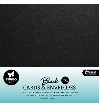 Cards & Envelopes Black Consumables nr.11