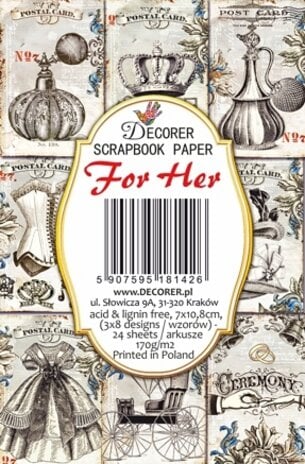 Decorer - For Her Mini Paper Pack