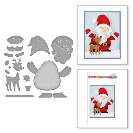 Spellbinders - Santa Hugs Cutting Dies