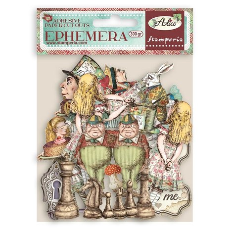 Stamperia - Alice Ephemera (56pcs) 