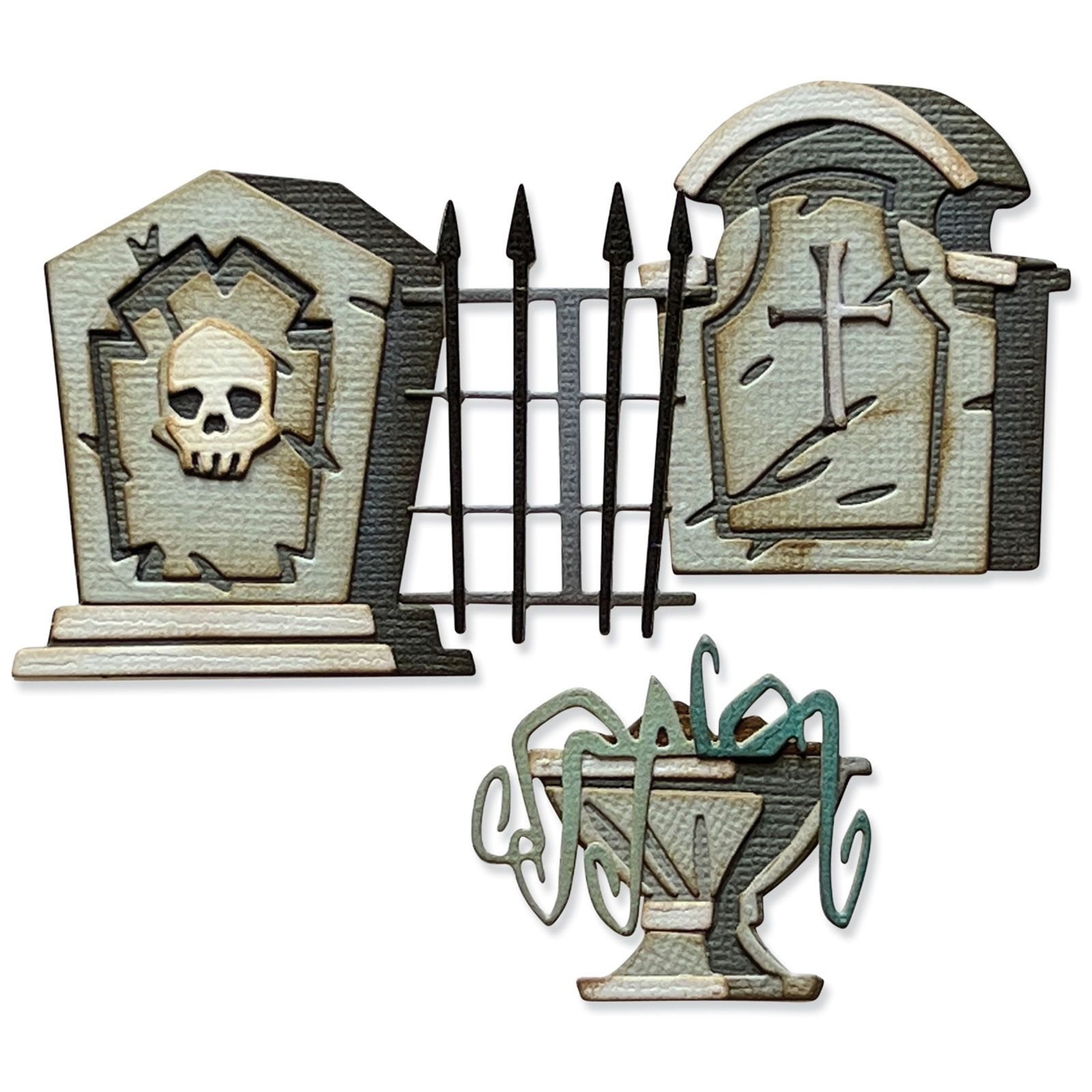 Sizzix • Thinlits Die Set Graveyard Colorize