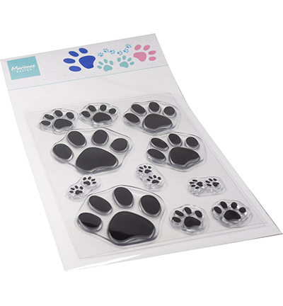 Marianne D Clear Stamps- Paw prints