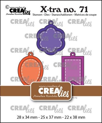 Crealies Xtra Charms set C 