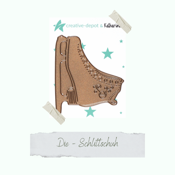 Creative Depot -  Die - Schlittschuh