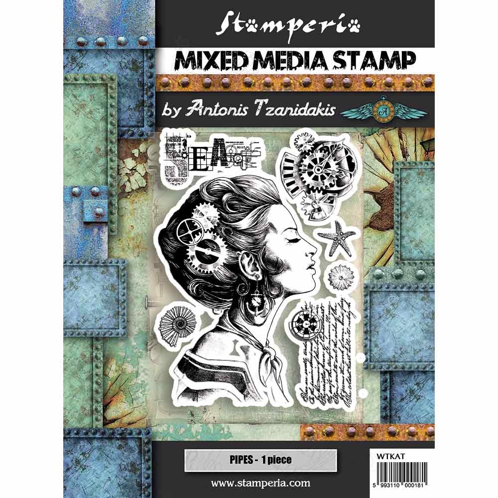 stamperia-mixed-media-stamp-lady-wtkat09
