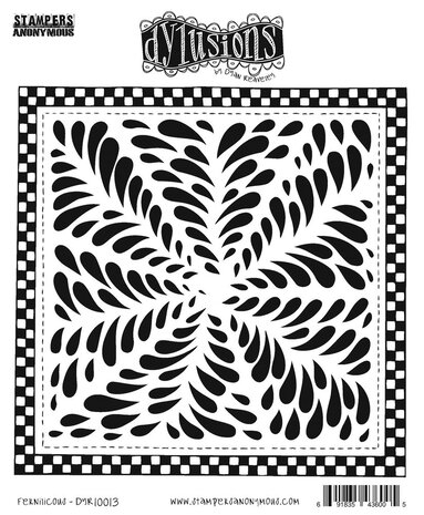 Stampers Anonymous - Fernilicous Dylusions Cling Stamps