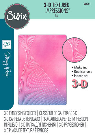 Sizzix - 3D Textured Impressions by Stacey Park Cosmopolitan, French Twist