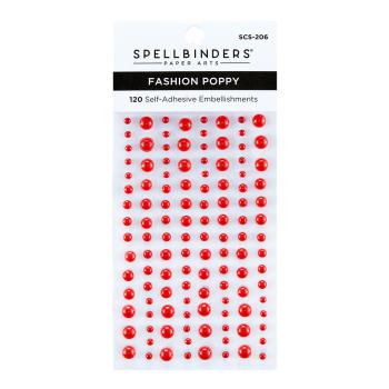 Spellbinders - Fashion Poppy Color Essentials Pearl Dots 